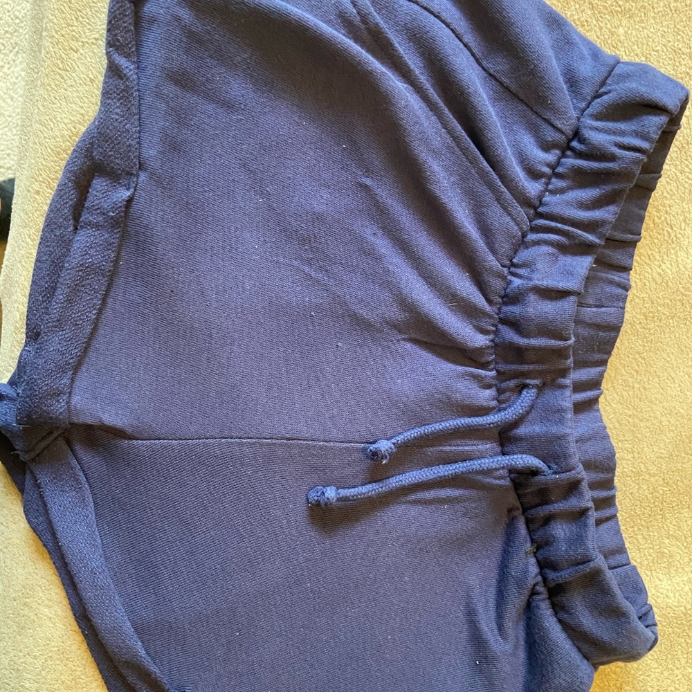 H&M Sleeping Navy Blue and Grey Shorts